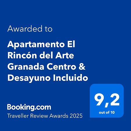 Apartamento El Rincon Del Arte Granada Centro & Desayuno Incluido ภายนอก รูปภาพ