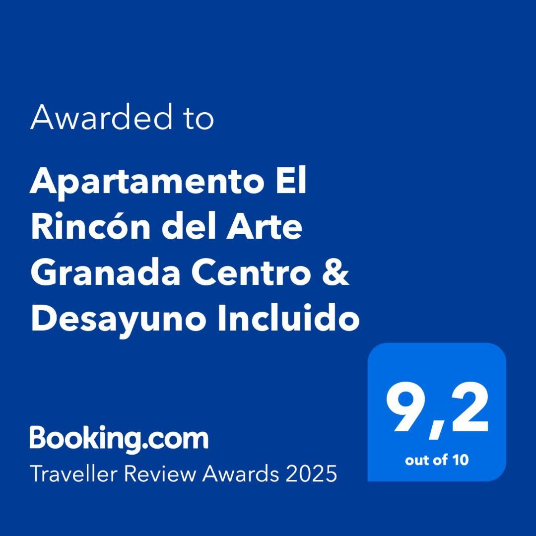 Apartamento El Rincon Del Arte Granada Centro & Desayuno Incluido ภายนอก รูปภาพ